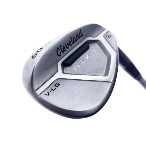 Used Cleveland RTX-3 Tour Satin Lob Wedge / 60.0 Degrees / Wedge Flex