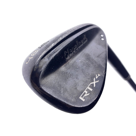 Used Cleveland RTX 4 Black Satin Gap Wedge / 48.0 Degrees / Stiff Flex