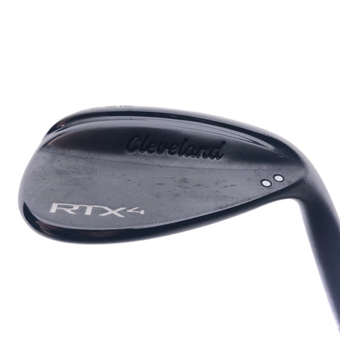 Used Cleveland RTX 4 Black Satin Lob Wedge / 58.0 Degrees / Regular Flex