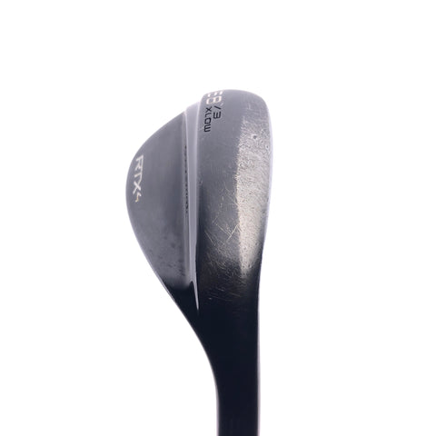 Used Cleveland RTX 4 Black Satin Lob Wedge / 58.0 Degrees / Stiff Flex