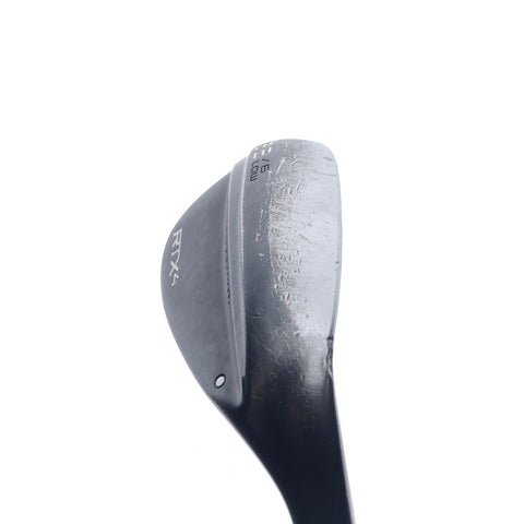 Used Cleveland RTX 4 Black Satin Lob Wedge / 62.0 Degrees / Stiff Flex