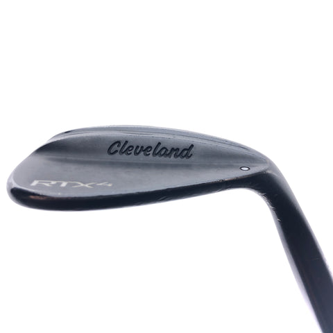 Used Cleveland RTX 4 Black Satin Lob Wedge / 62.0 Degrees / Stiff Flex