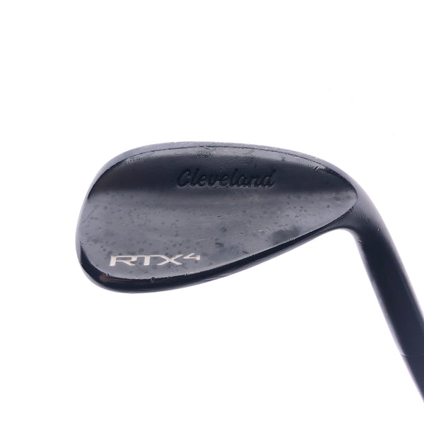 Used Cleveland RTX 4 Black Satin Sand Wedge / 56.0 Degrees / Stiff Flex