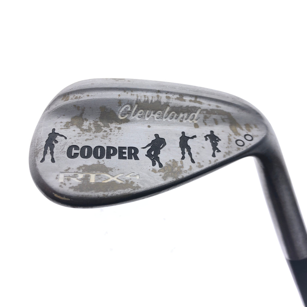 Used Cleveland RTX 4 Tour Raw Gap Wedge / 52.0 Degrees / Wedge Flex