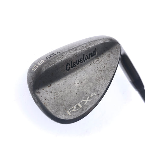 Used Cleveland RTX 4 Tour Raw Lob Wedge / 58.0 Degrees / Wedge Flex