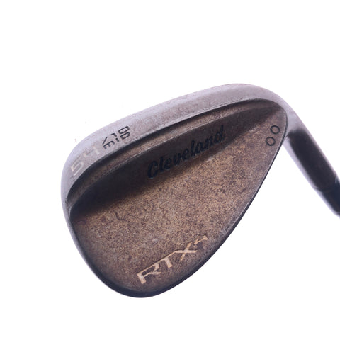 Used Cleveland RTX 4 Tour Raw Sand Wedge / 54.0 Degrees / Stiff Flex