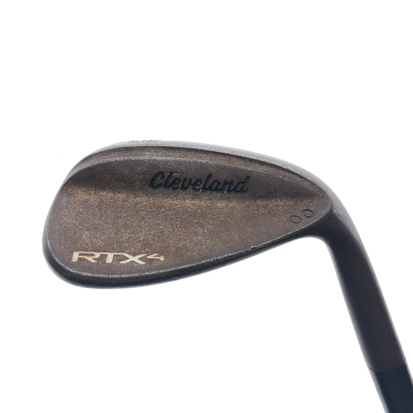 Used Cleveland RTX 4 Tour Raw Sand Wedge / 54.0 Degrees / Stiff Flex