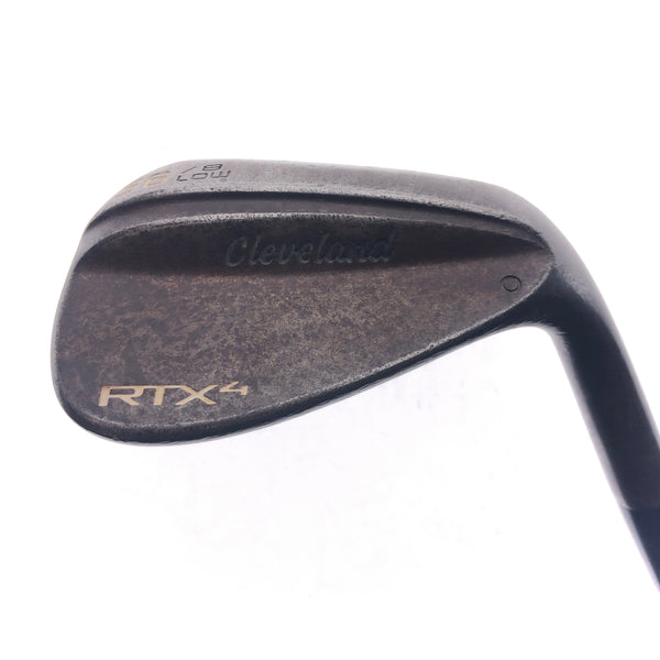 Used Cleveland RTX 4 Tour Raw Sand Wedge / 56.0 Degrees / Stiff Flex