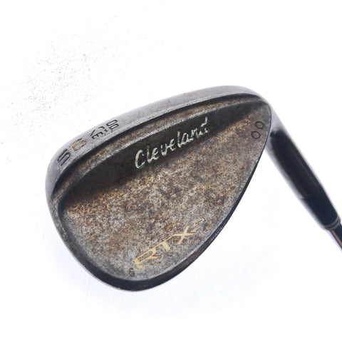 Used Cleveland RTX 4 Tour Raw Sand Wedge / 56.0 Degrees / X-Stiff Flex