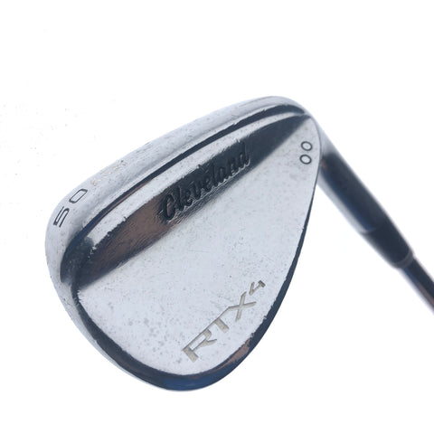 Used Cleveland RTX 4 Tour Satin Gap Wedge / 50.0 Degrees / Stiff Flex
