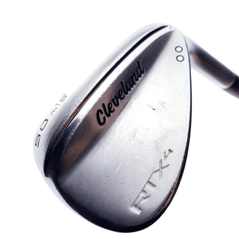 Used Cleveland RTX 4 Tour Satin Gap Wedge / 50.0 Degrees / Stiff Flex