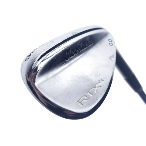 Used Cleveland RTX 4 Tour Satin Gap Wedge / 50.0 Degrees / Stiff Flex