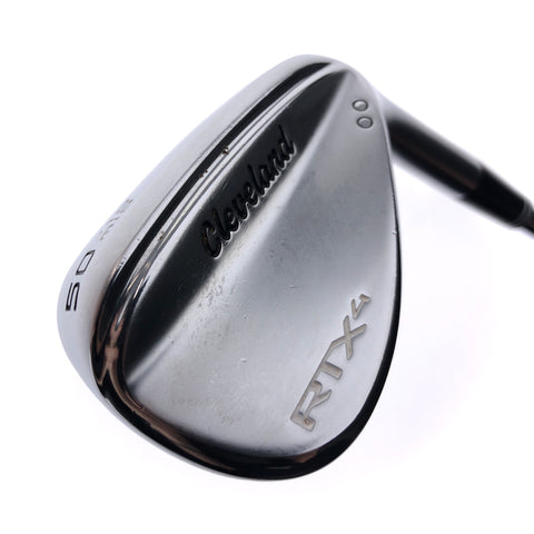 Used Cleveland RTX 4 Tour Satin Gap Wedge / 50.0 Degrees / Stiff Flex