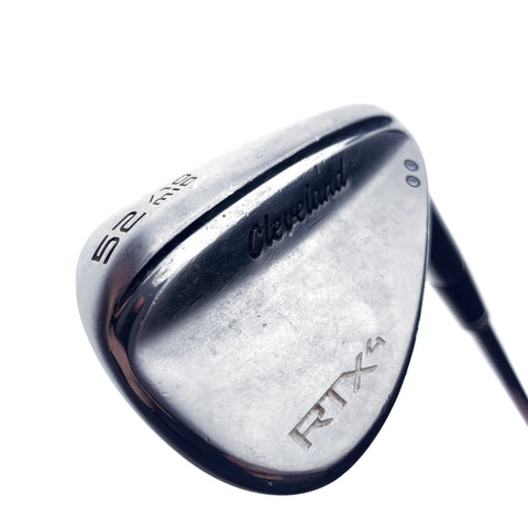 Used Cleveland RTX 4 Tour Satin Gap Wedge / 52.0 Degrees / Wedge Flex