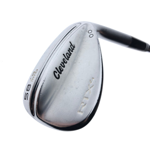 Used Cleveland RTX 4 Tour Satin Lob Wedge / 58.0 Degrees / Stiff Flex