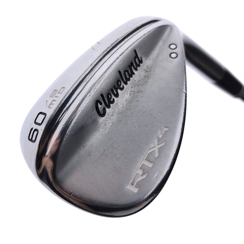 Used Cleveland RTX 4 Tour Satin Lob Wedge / 60.0 Degrees / Stiff Flex