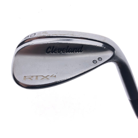 Used Cleveland RTX 4 Tour Satin Lob Wedge / 60.0 Degrees / Stiff Flex