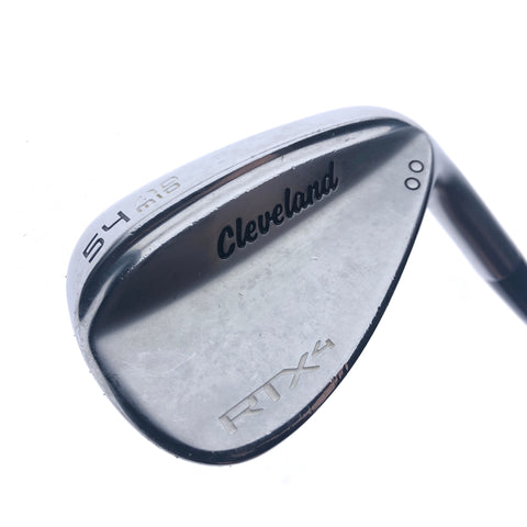 Used Cleveland RTX 4 Tour Satin Sand Wedge / 54.0 Degrees / Stiff Flex