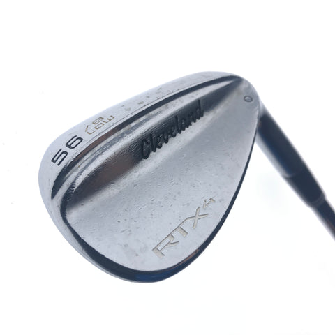 Used Cleveland RTX 4 Tour Satin Sand Wedge / 56.0 Degrees / Stiff Flex
