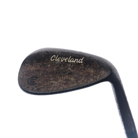 Used Cleveland RTX 588 Rotex 2.0 Raw Lob Wedge / 60.0 Degrees / Stiff Flex