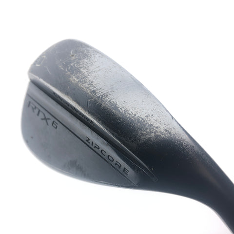Used Cleveland RTX 6 Black Lob Wedge / 60.0 Degrees / LA Golf Stiff Flex