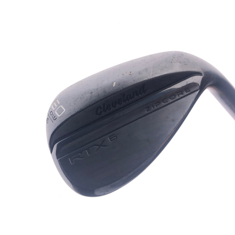 Used Cleveland RTX 6 Black Lob Wedge / 60.0 Degrees / Wedge Flex