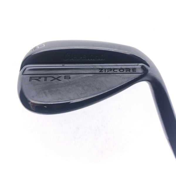 Used Cleveland RTX 6 Black Lob Wedge / 60.0 Degrees / Wedge Flex