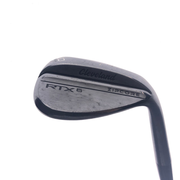 Used Cleveland RTX 6 Black Lob Wedge / 60.0 Degrees / Wedge Flex