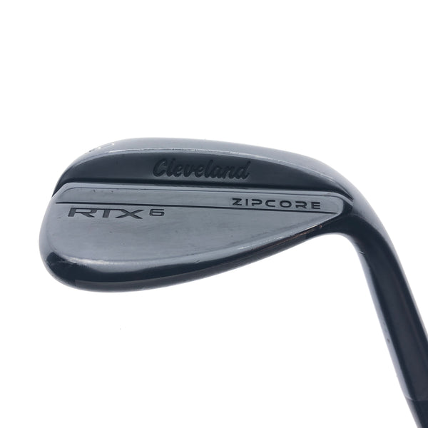 Used Cleveland RTX 6 Black Lob Wedge / 60.0 Degrees / Wedge Flex