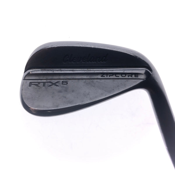 Used Cleveland RTX 6 Black Pitching Wedge / 48.0 Degrees / Wedge Flex