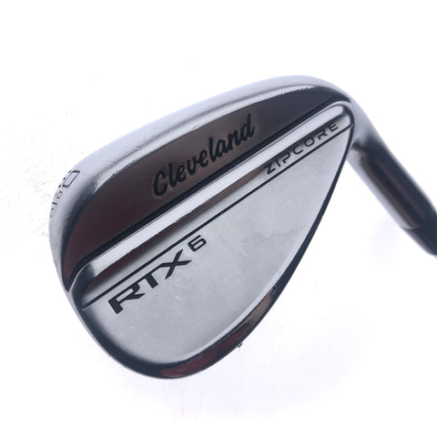 Used Cleveland RTX 6 Tour Satin Gap Wedge / 50.0 Degrees / Wedge Flex