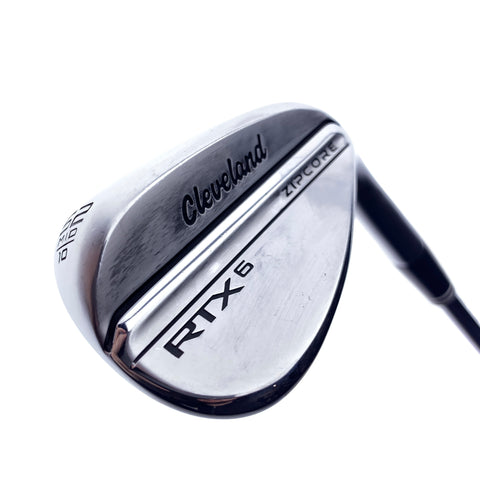 Used Cleveland RTX 6 Tour Satin Gap Wedge / 52.0 Degrees / Wedge Flex