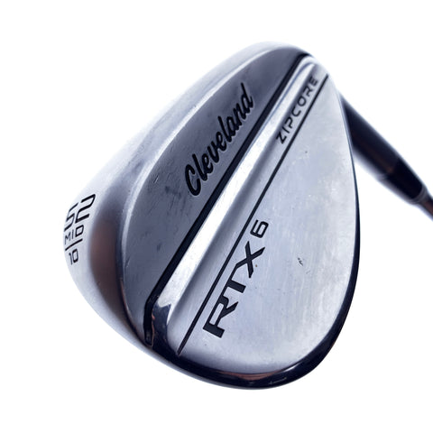 Used Cleveland RTX 6 Tour Satin Gap Wedge / 52.0 Degrees / Wedge Flex