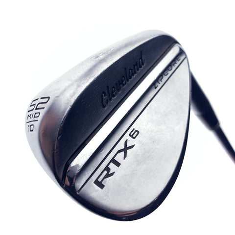 Used Cleveland RTX 6 Tour Satin Gap Wedge / 52.0 Degrees / Wedge Flex