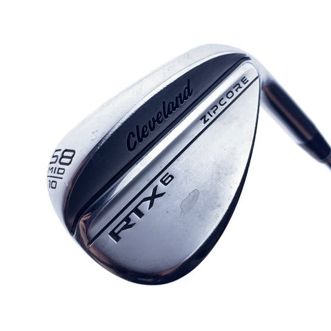 Used Cleveland RTX 6 Tour Satin Lob Wedge / 58.0 Degrees / Wedge Flex