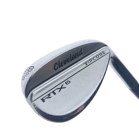 Used Cleveland RTX 6 Tour Satin Lob Wedge / 58.0 Degrees / Wedge Flex