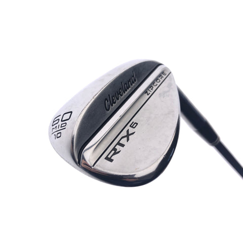 Used Cleveland RTX 6 Tour Satin Lob Wedge / 60.0 Degrees / Wedge Flex