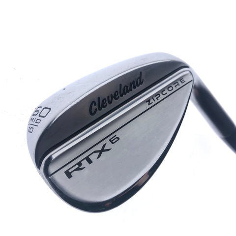 Used Cleveland RTX 6 Tour Satin Lob Wedge / 60.0 Degrees / Wedge Flex