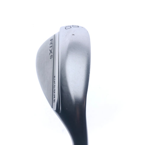 Used Cleveland RTX 6 Tour Satin Lob Wedge / 60.0 Degrees / Wedge Flex
