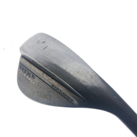 Used Cleveland RTX 6 ZipCore Tour Rack RAW Lob Wedge / 60.0 Degrees / Stiff Flex