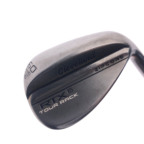 Used Cleveland RTX 6 ZipCore Tour Rack RAW Lob Wedge / 60.0 Degrees / Wedge Flex