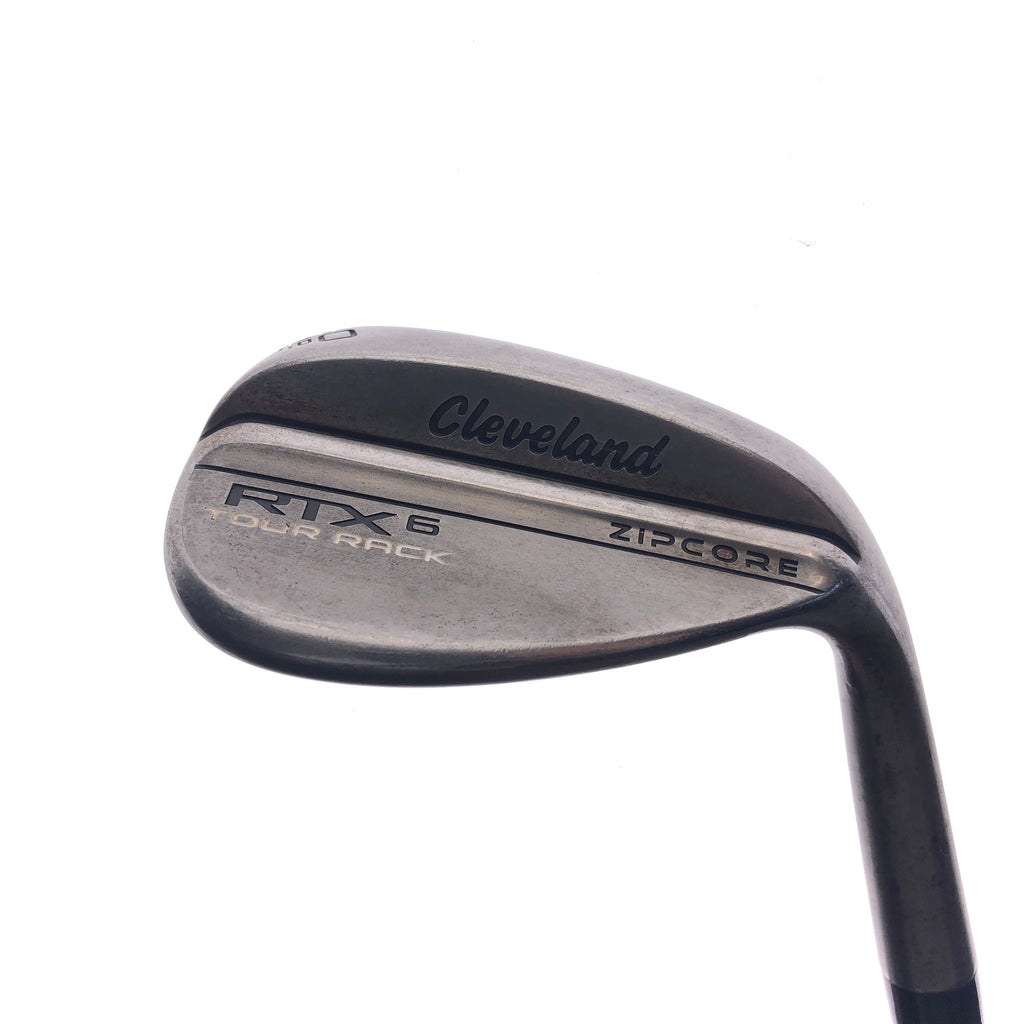 Used Cleveland RTX 6 ZipCore Tour Rack RAW Lob Wedge / 60.0 Degrees / Wedge Flex