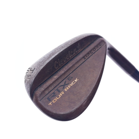 Used Cleveland RTX 6 ZipCore Tour Rack RAW Sand Wedge / 54.0 Deg / Wedge Flex