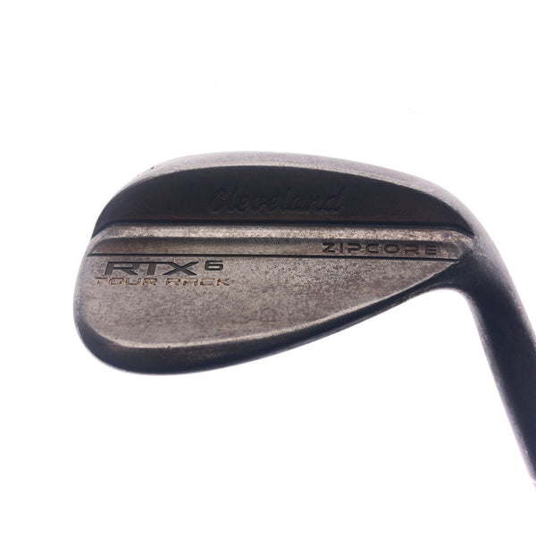 Used Cleveland RTX 6 ZipCore Tour Rack RAW Sand Wedge / 54.0 Deg / Wedge Flex