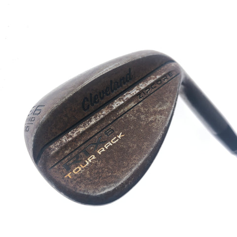 Used Cleveland RTX 6 ZipCore Tour Rack RAW Sand Wedge / 56 Degrees / Wedge Flex