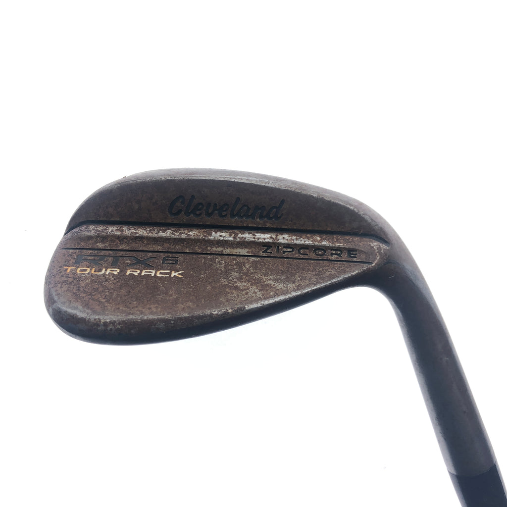 Used Cleveland RTX 6 ZipCore Tour Rack RAW Sand Wedge / 56 Degrees / Wedge Flex