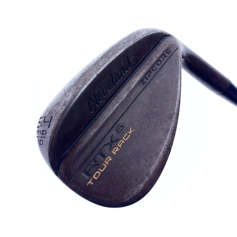 Used Cleveland RTX 6 ZipCore Tour Rack RAW Sand Wedge/54.0 Degrees/Wedge Flex