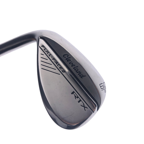 Used Cleveland RTX Full-Face 2 Lob Wedge / 60.0 / Wedge Flex / Left-Handed