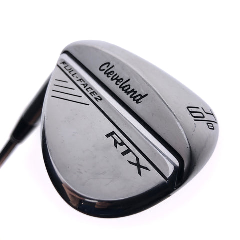 Used Cleveland RTX Full-Face 2 Lob Wedge / 64.0 Deg / Wedge Flex / Left-Handed