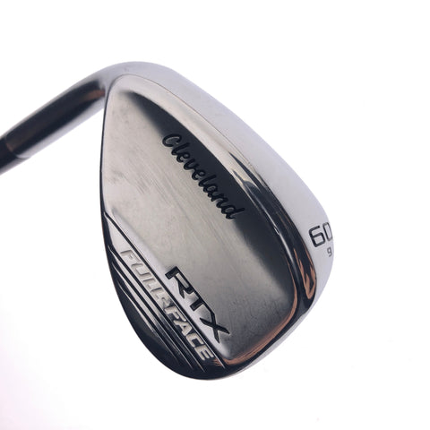 Used Cleveland RTX Full Face Chrome Lob Wedge / 60.0 / Wedge Flex / Left-Handed